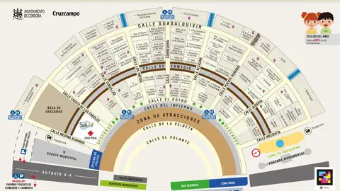 Mapa Feria de Córdoba 2022 Mapa Feria de Córdoba 2022