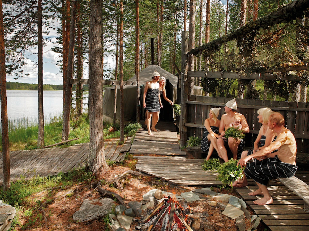 Prueba la Auténtica Sauna Finlandesa Tradicional - Ecotourism World