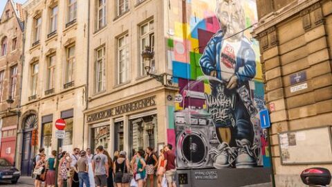 Arte urbano. Bruselas