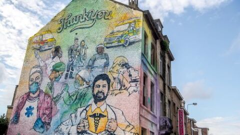 Arte urbano. Bruselas