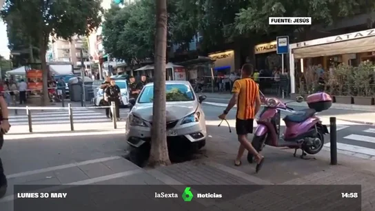 Vídeo | Una persecución de película para detener a unos ladrones en Santa Coloma de Gramenet (Barcelona) Con antecedentes por robo