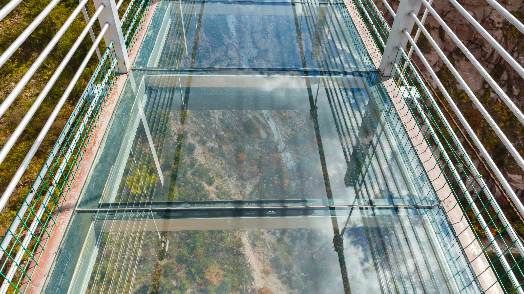 Puente de cristal de China