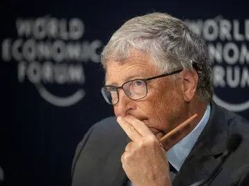 Bill Gates, en el Foro Económico Mundial