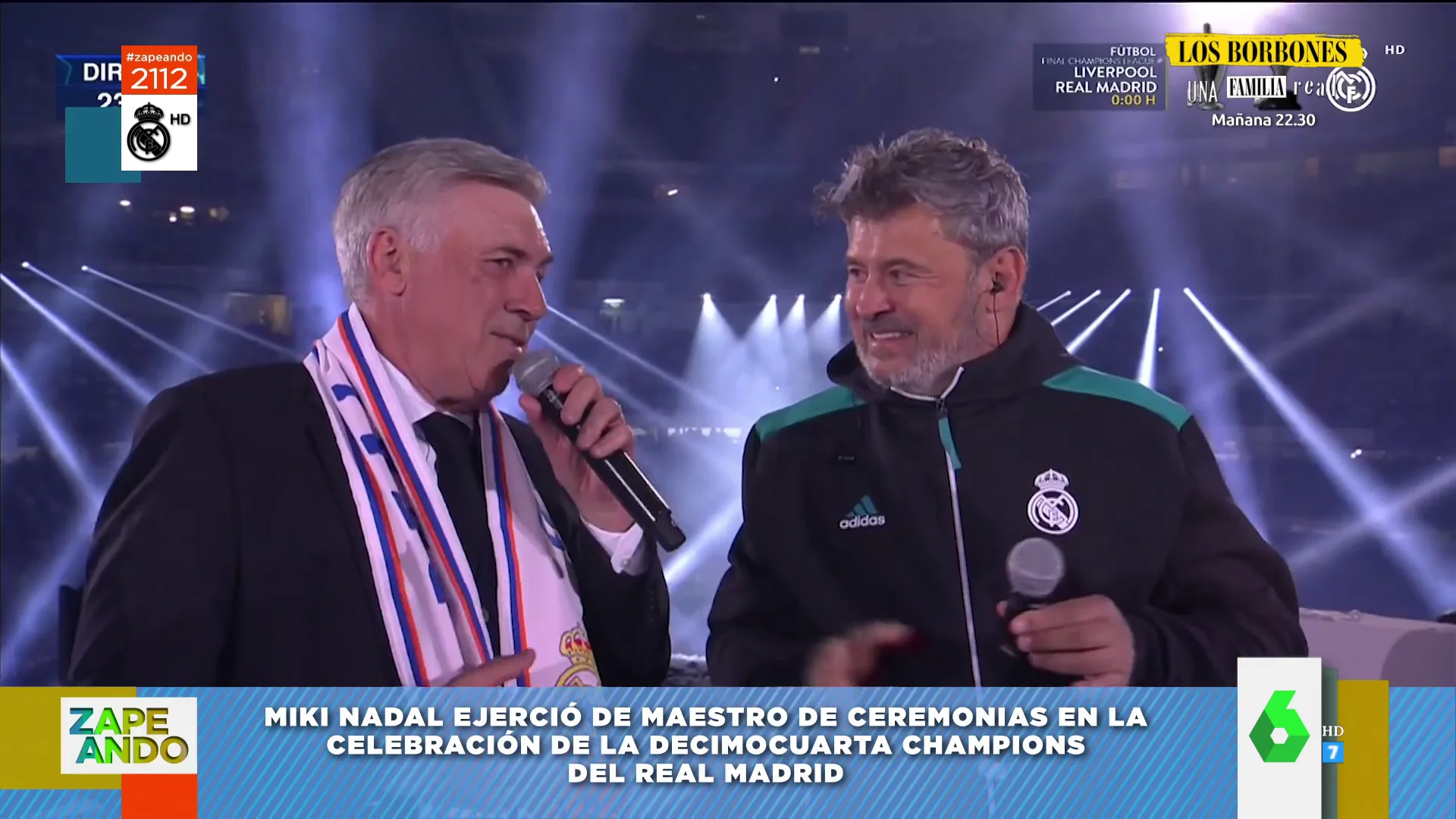 miki nadal y ancelotti