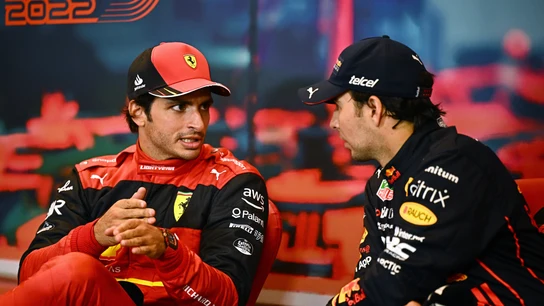 Carlos Sainz y 'Checo' Pérez Carlos Sainz y 'Checo' Pérez
