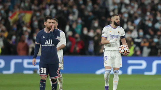 Leo Messi y Karim Benzema Leo Messi y Karim Benzema