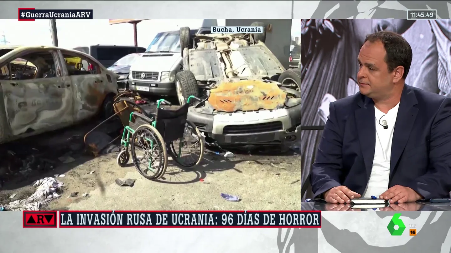 Alberto Sicilia recuerda las primeras horas de la invasión de Ucrania Alberto Sicilia recuerda las primeras horas de la invasión de Ucrania