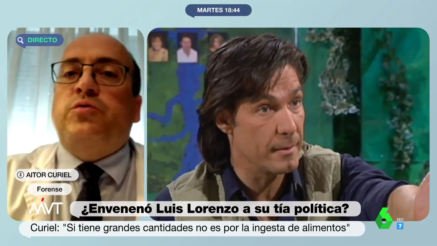 Un forense explica qué significan los altos niveles de cadmio y manganeso en el cuerpo de la tía política de Luis Lorenzo: "No es algo accidental" Un forense explica qué significan los altos niveles de cadmio y manganeso en el cuerpo de la tía política de Luis Lorenzo: "No es algo accidental"