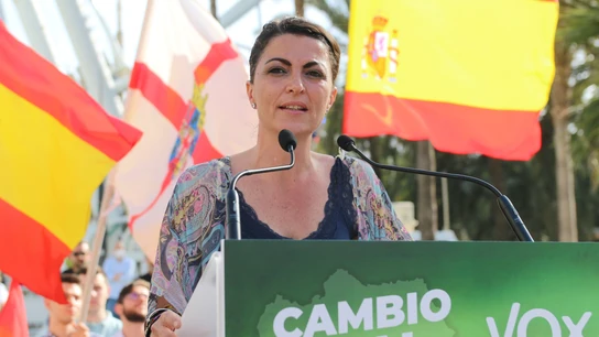 Macarena Olona, candidata por Vox a la Junta de Andalucía Macarena Olona, candidata por Vox a la Junta de Andalucía