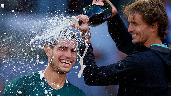 Carlos Alcaraz y Alexander Zverev