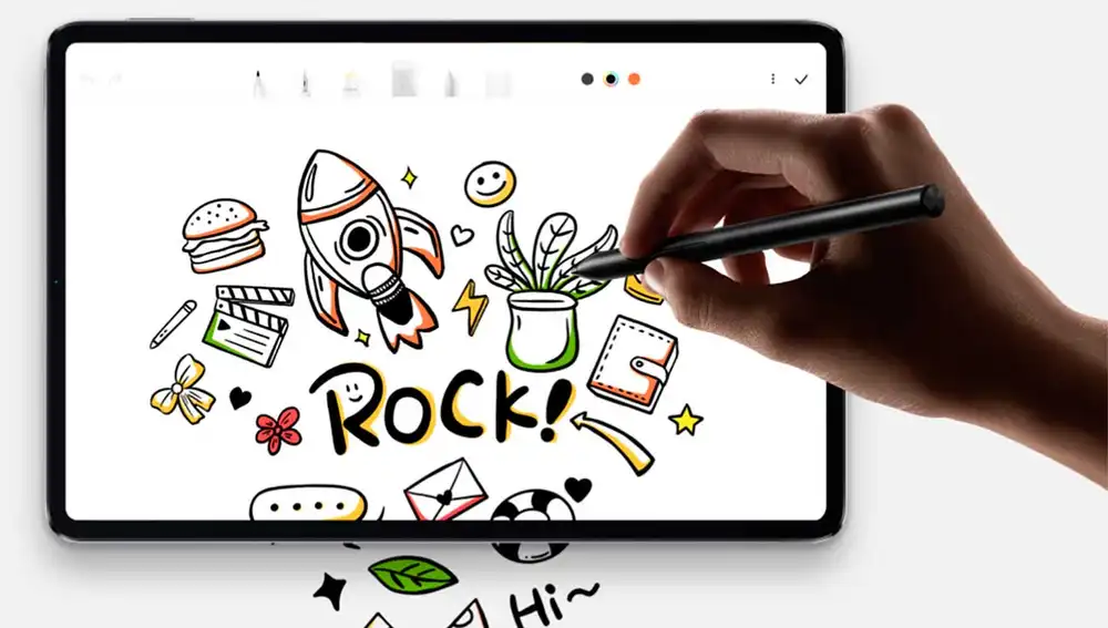 Una tableta Una tableta