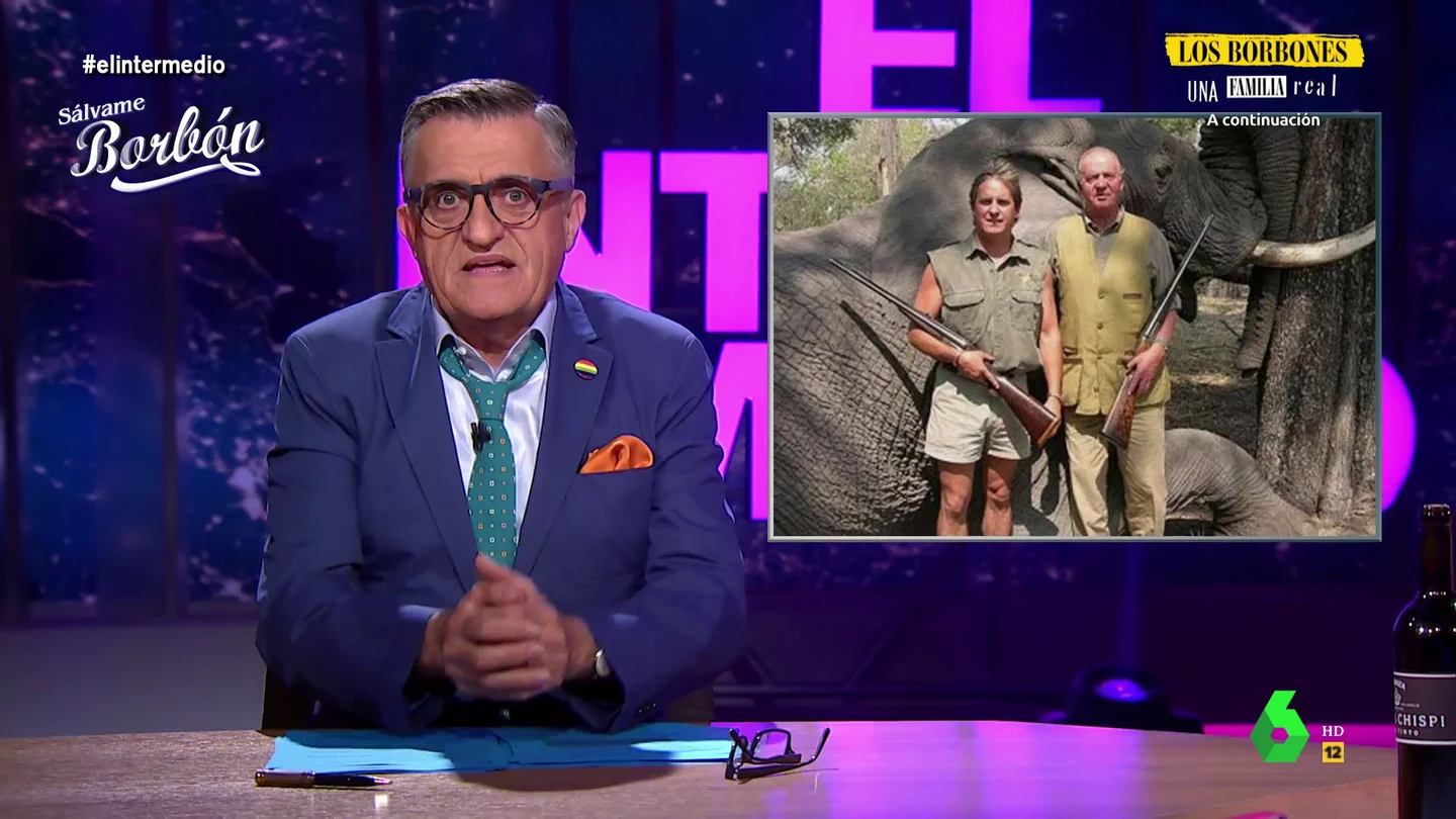 La respuesta de Wyoming al rey Juan Carlos tras decir hace años que Franco era "un ejemplo diario" que "resolvió la crisis de 1936" La respuesta de Wyoming al rey Juan Carlos tras decir hace años que Franco era "un ejemplo diario" que "resolvió la crisis de 1936"