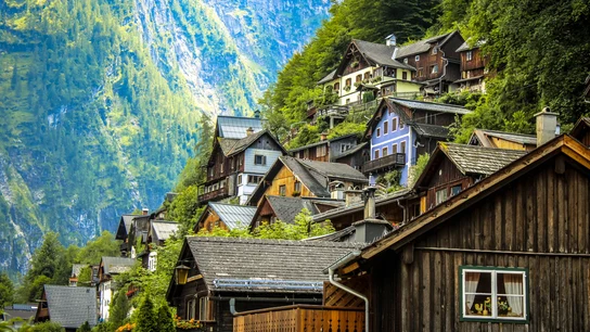 Hallstatt, Oberösterreich, Austria Lugares únicos