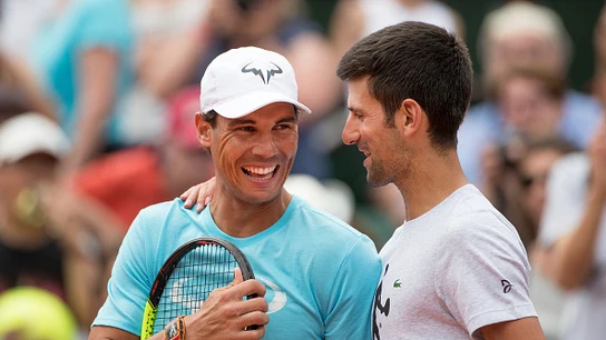 Rafa Nadal y Novak Djokovic Rafa Nadal y Novak Djokovic
