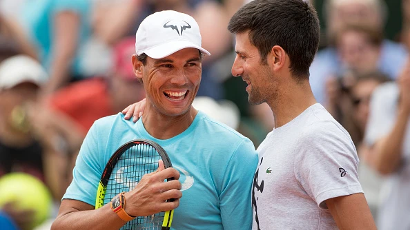 Rafa Nadal y Novak Djokovic