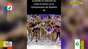 El vídeo viral de Edu, el niño que baila 'Slomo' como Chanel con sus compañeras en el Campeonato de España de Gimnasia Acróbatica