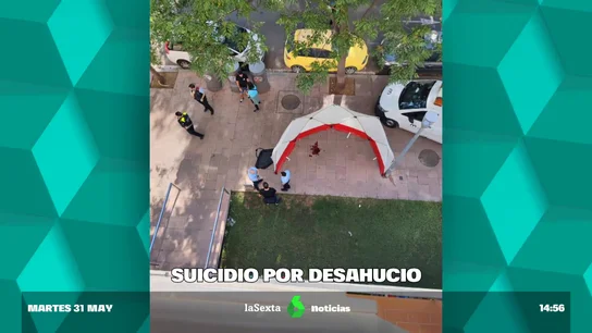 Un hombre se suicida en Barcelona tras ser desahuciado Un hombre se suicida en Barcelona tras ser desahuciado