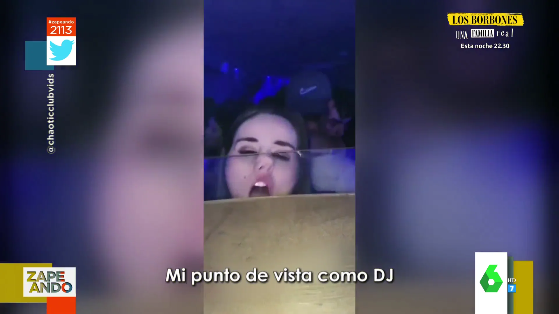 Los vídeos virales más surrealistas de las noches de fiesta: de desbloquear el móvil con saliva a lamer cristales