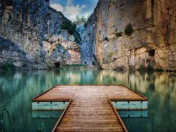 Charco azul de Chulilla, Valencia Charco azul de Chulilla, Valencia