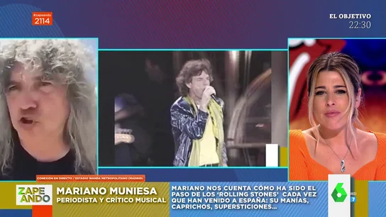 El experto en Rolling Stones, Mariano Muniesa, descubre el ritual que sigue la banda para prepararse cada gira El experto en Rolling Stones, Mariano Muniesa, descubre el ritual que sigue la banda para prepararse cada gira