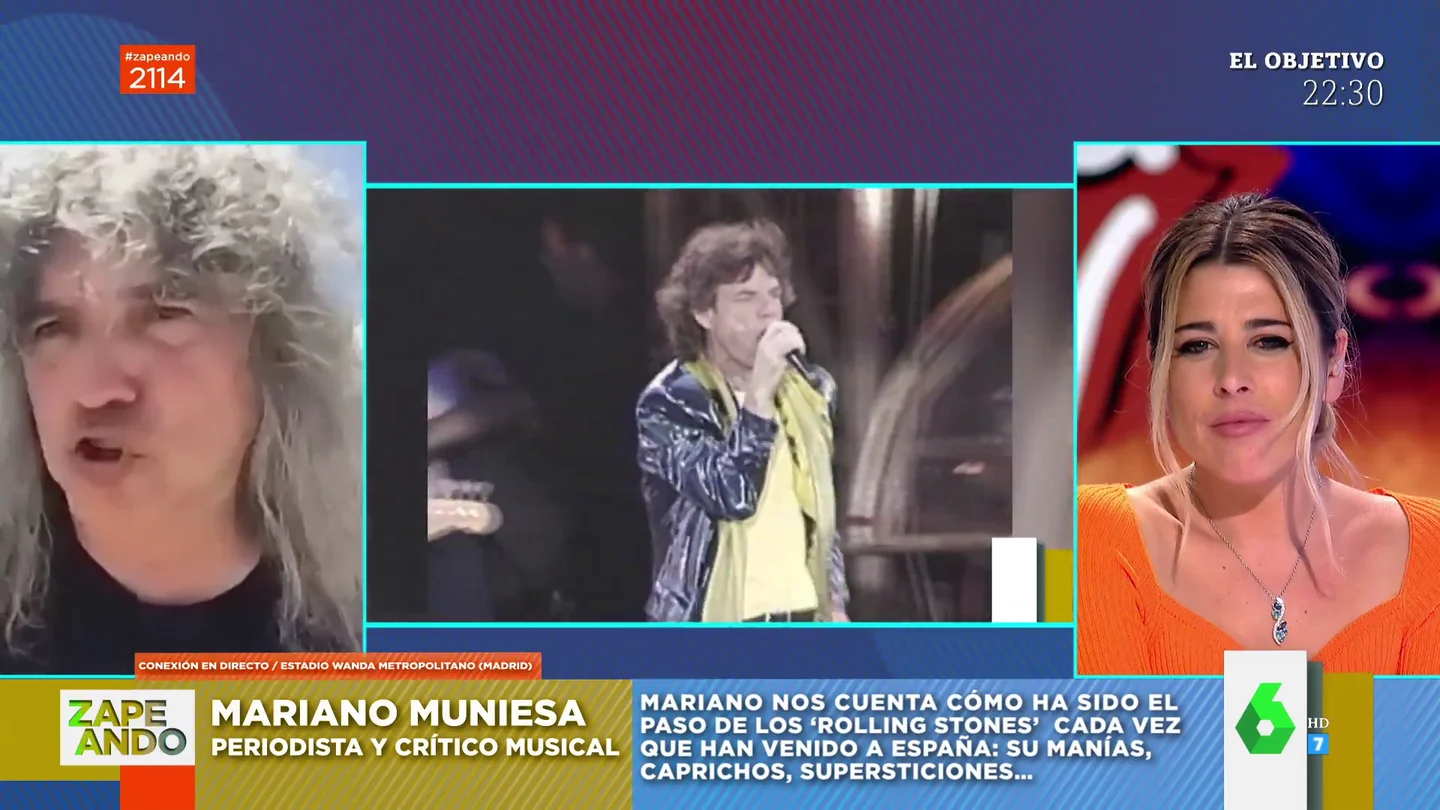 El experto en Rolling Stones, Mariano Muniesa, descubre el ritual que sigue la banda para prepararse cada gira El experto en Rolling Stones, Mariano Muniesa, descubre el ritual que sigue la banda para prepararse cada gira