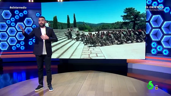 Dani Mateo, indignado por la visita de una unidad militar del Ejército de Tierra al Valle de los Caídos Dani Mateo, indignado por la visita de una unidad militar del Ejército de Tierra al Valle de los Caídos
