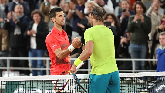 Rafa Nadal y Novak Djokovic Rafa Nadal y Novak Djokovic