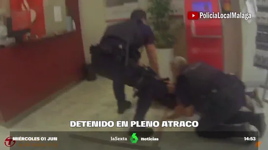 detenido en pleno atraco detenido en pleno atraco