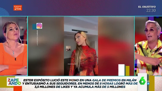 La reacción de Josie cuando Valeria Ros afirma que tiene este mismo mono explosivo de Ester Expósito que arrasa en redes La reacción de Josie cuando Valeria Ros afirma que tiene este mismo mono explosivo de Ester Expósito que arrasa en redes
