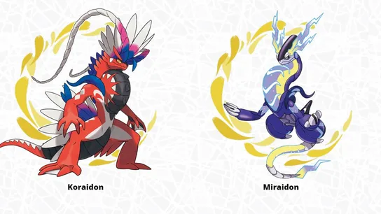 Koraidon y Miraidon, nuevos Pokémon legendarios de Pokémon Escarlata y Púrpura Koraidon y Miraidon, nuevos Pokémon legendarios de Pokémon Escarlata y Púrpura