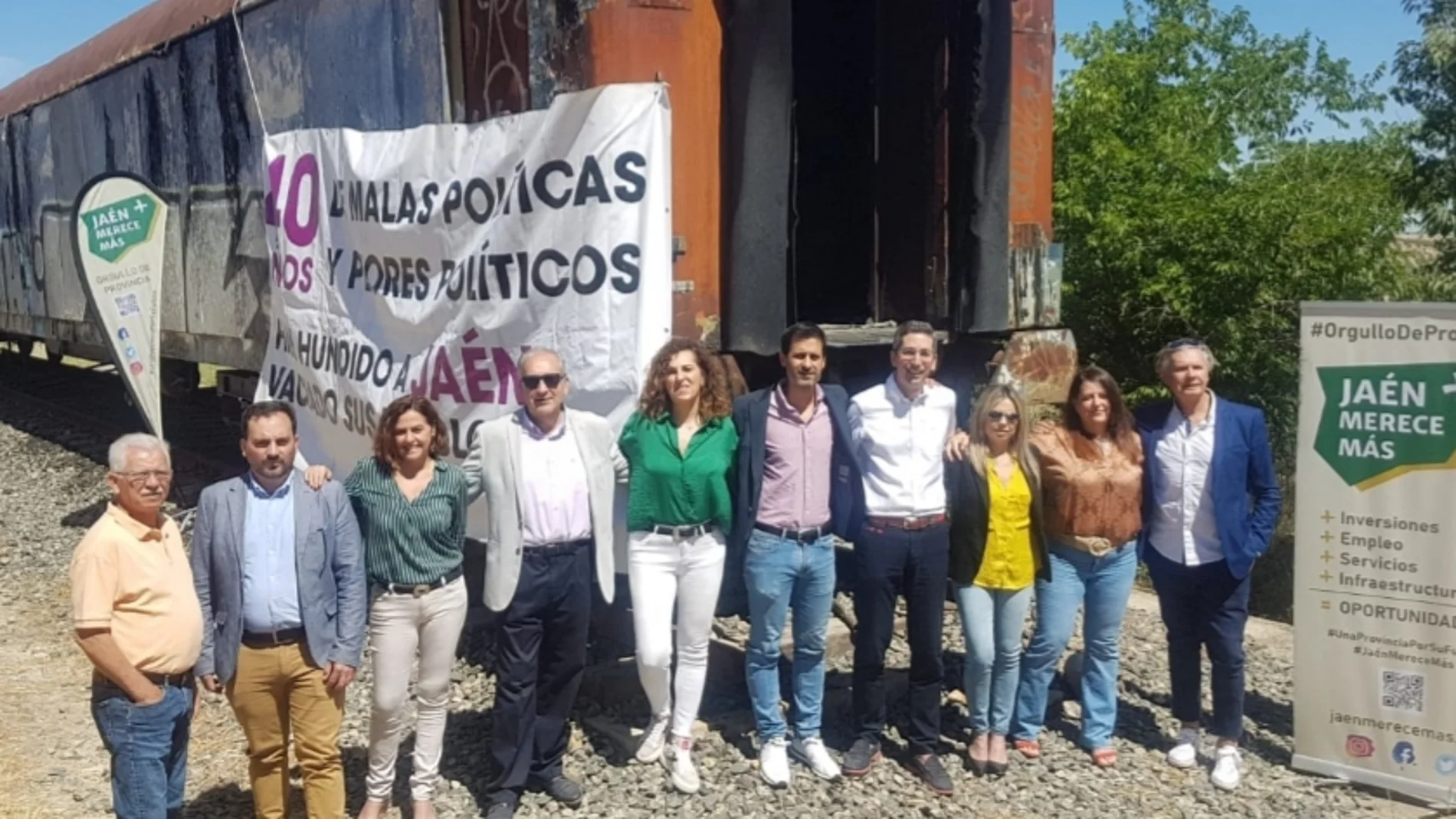 Lista de personas que se presentan a las elecciones andaluzas por Jaén Merece Más