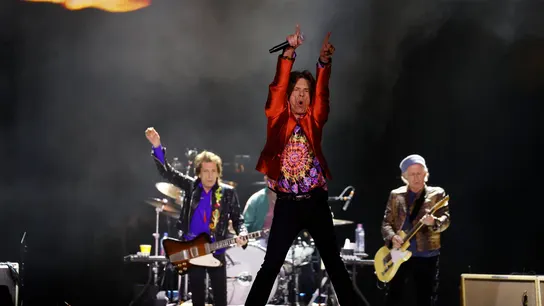 Un momento del concierto de The Rolling Stones en Madrid Un momento del concierto de The Rolling Stones en Madrid