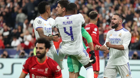 Mohamed Salah falla una ocasión en la final de Champions Mohamed Salah falla una ocasión en la final de Champions