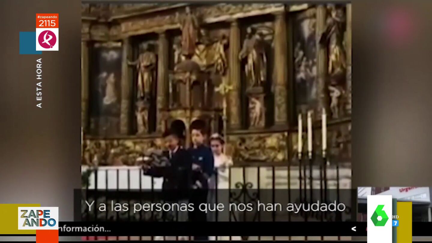 El discurso de 'fe' de un ni&ntilde;o en su propia comuni&oacute;n: "Gracias a Ancelotti por llevarnos a la final de la Champions"
