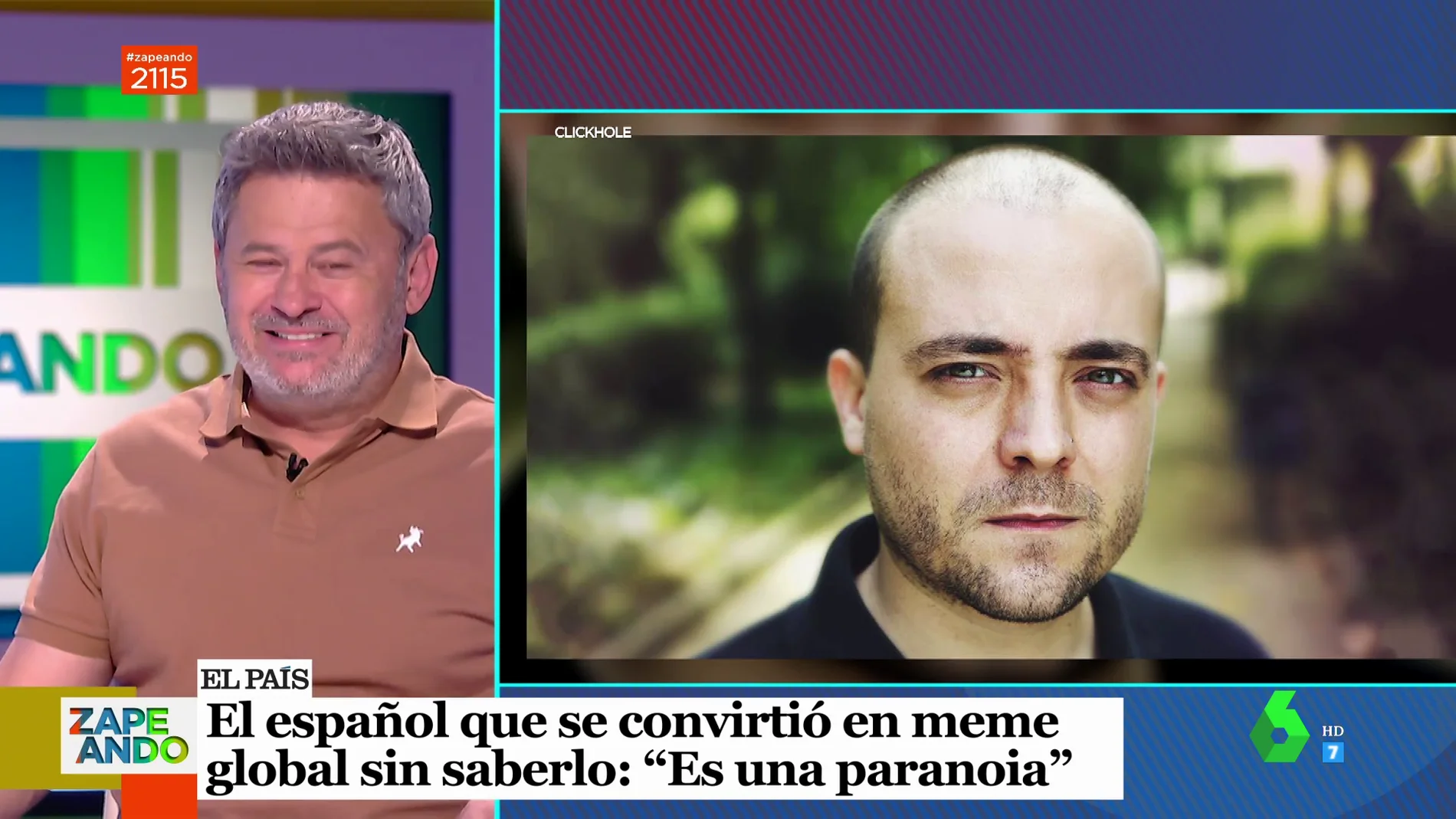 El español que se ha hecho viral en el mundo después de que su foto protagonizara un artículo titulado "la peor persona que conoces"