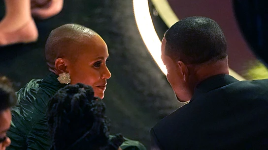 Jada Pinkett y Will Smith, durante los Oscars Jada Pinkett y Will Smith, durante los Oscars