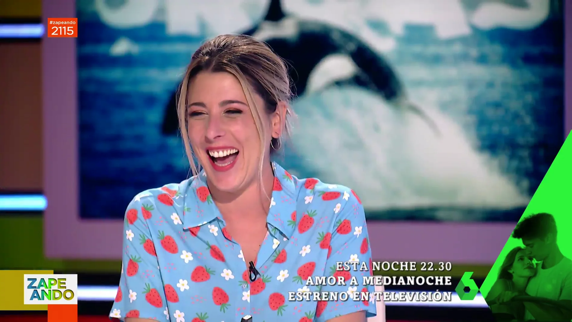 El 'dardo' de Dani Mateo a Valeria Ros tras bromear sobre "pelotas": "Tú sabes un montón de orcos"