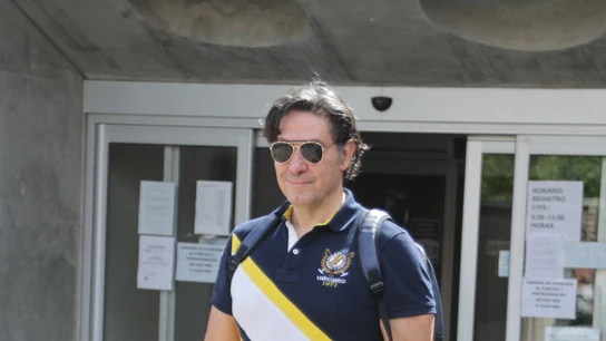 uis Lorenzo sale del juzgado tras firmar, a 30 de junio de 2022, en Madrid. uis Lorenzo sale del juzgado tras firmar, a 30 de junio de 2022, en Madrid.