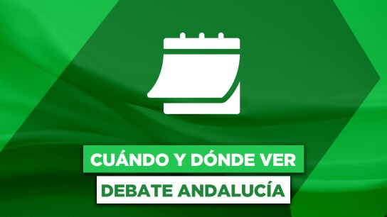 Cu&aacute;ndo y d&oacute;nde son los debates electorales en Andaluc&iacute;a 