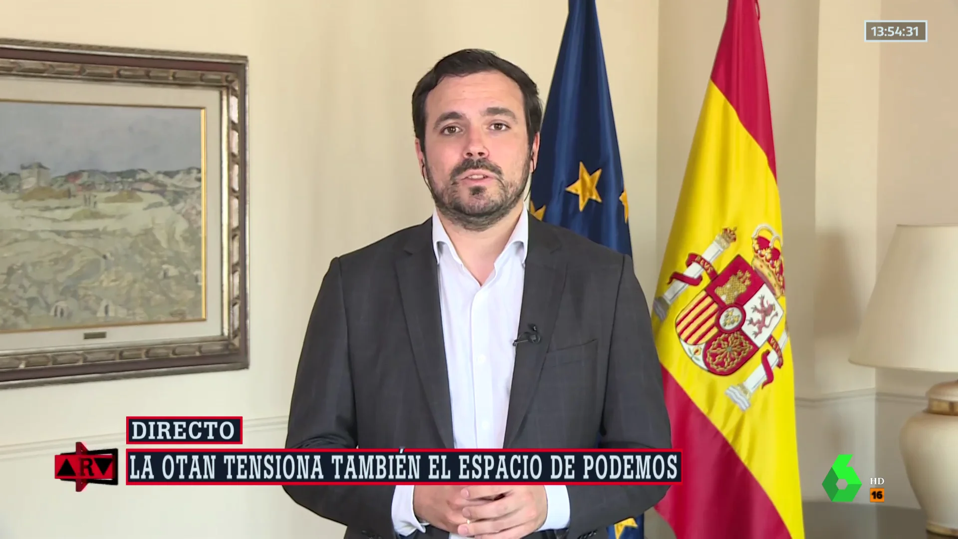 Alberto Garzón en ARV