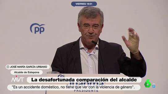 José María García Urbano, alcalde de Estepona José María García Urbano, alcalde de Estepona
