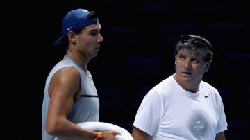 Rafa Nadal y Toni Nadal 