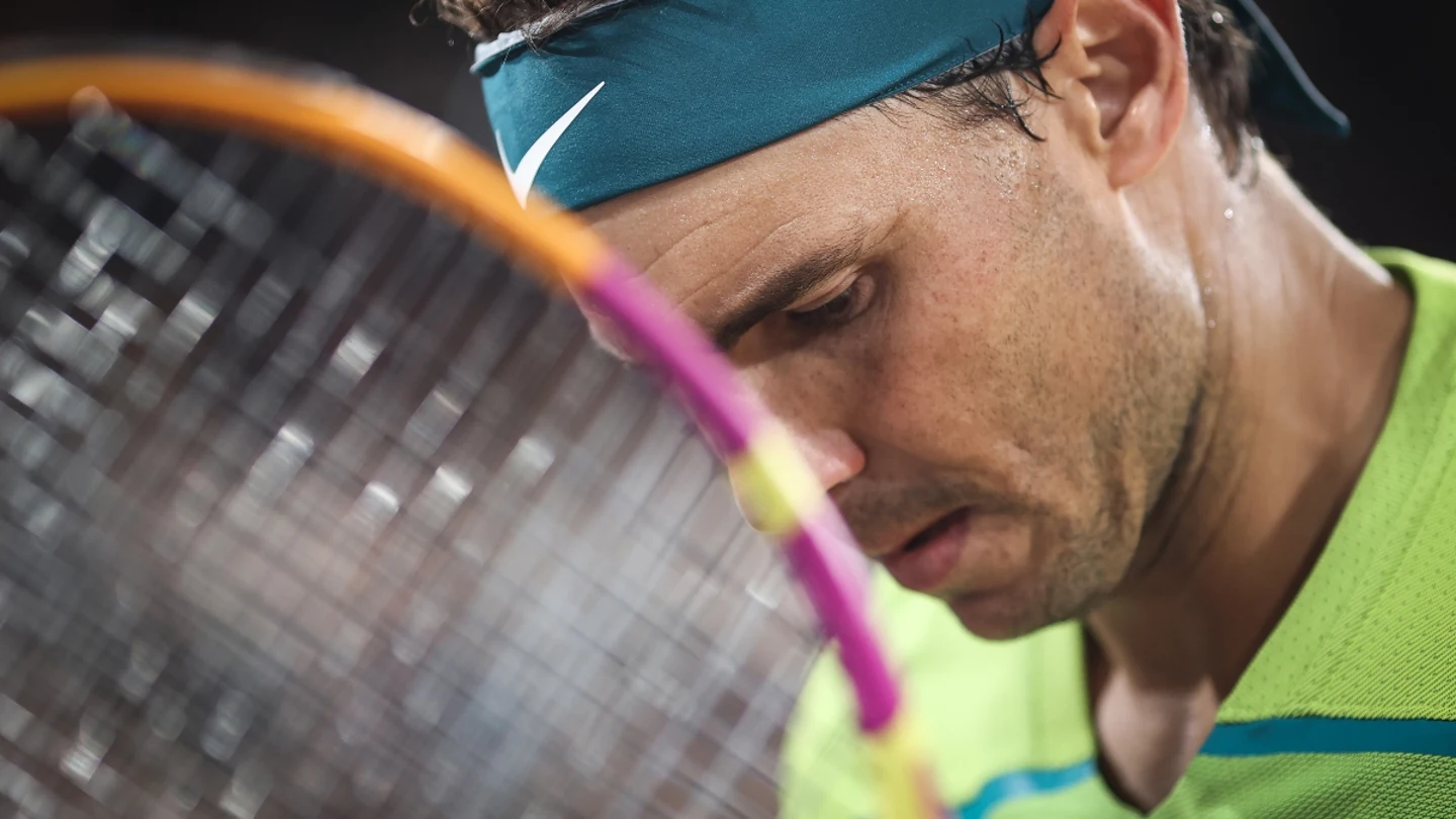 Rafa Nadal, en un partido de tenis Rafa Nadal, en un partido de tenis