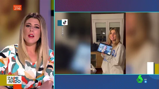 Un espectador sorprende a Valeria Ros a mostrarle a su clon de joven: "Da miedo" Un espectador sorprende a Valeria Ros a mostrarle a su clon de joven: "Da miedo"