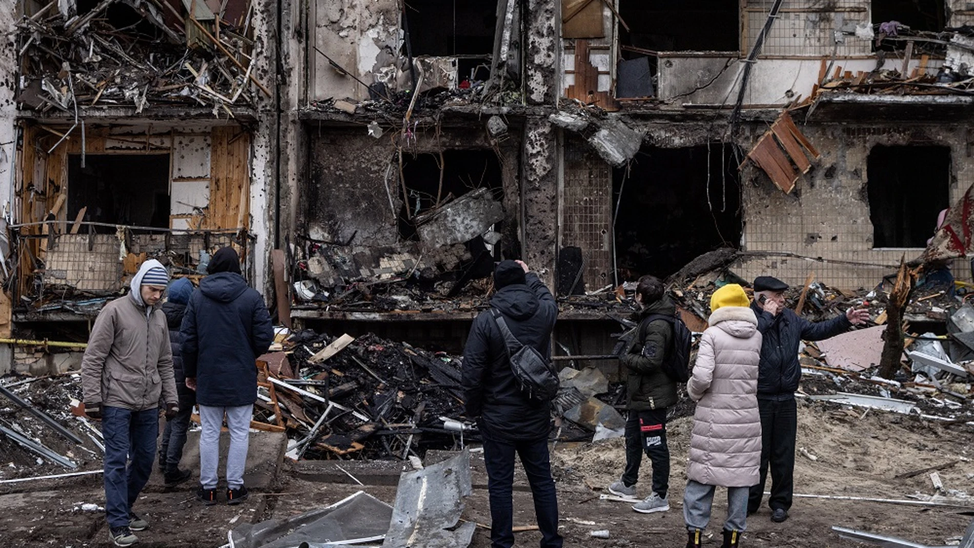 Devastación en Ucrania