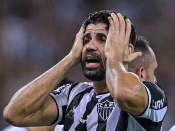 Diego Costa, con el Atlético Mineiro