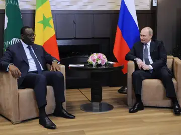 La Unión Africana se reúne con Putin