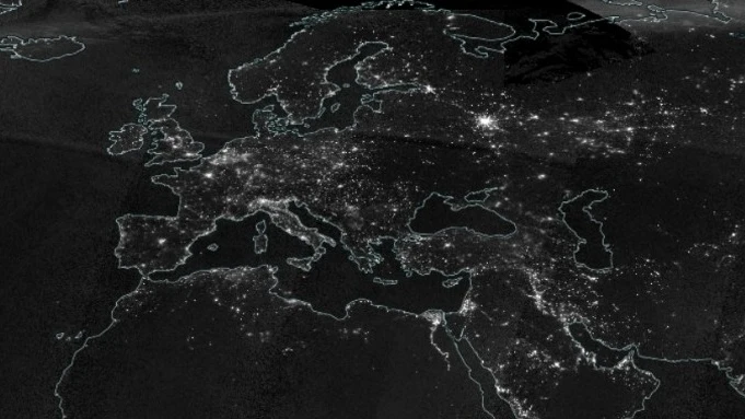 Ucrania, oscura ante el resto de países europeos el 29 de marzo de 2022