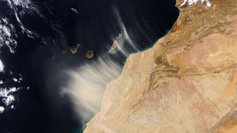 La NASA identificará partículas de polvo para estudiar cómo impactan en el clima