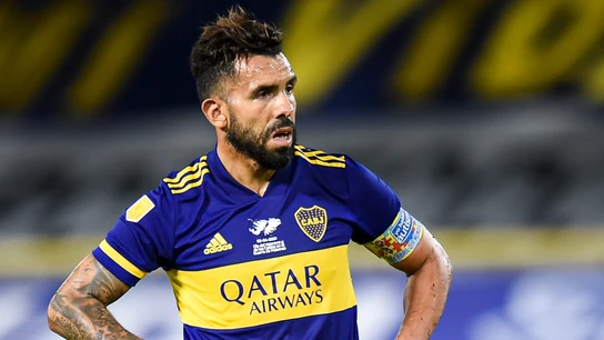 Carlos Tévez, en Boca Carlos Tévez, en Boca